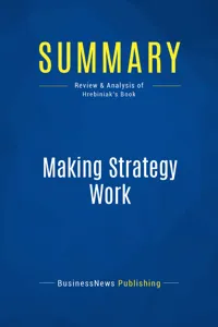 Summary: Making Strategy Work_cover