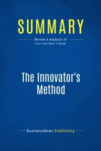 Summary: The Innovator's Method_cover