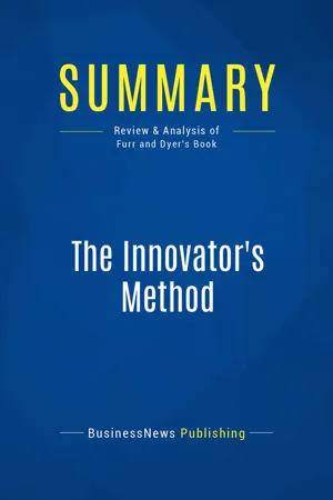 Summary: The Innovator's Method