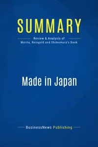 Summary: Made in Japan_cover