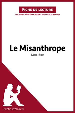 Le Misanthrope de Molière (Fiche de lecture)