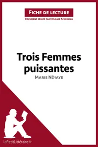 Trois femmes puissantes de Marie NDiaye_cover