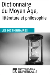 Dictionnaire du Moyen Âge, littérature et philosophie_cover