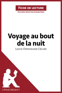Voyage au bout de la nuit de Louis-Ferdinand Céline_cover