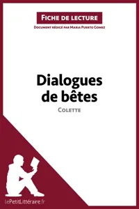 Dialogues de bêtes de Colette_cover