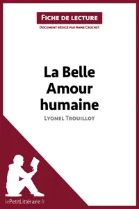 La Belle Amour humaine de Lyonel Trouillot_cover