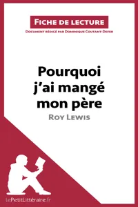 Pourquoi j'ai mangé mon père de Roy Lewis_cover