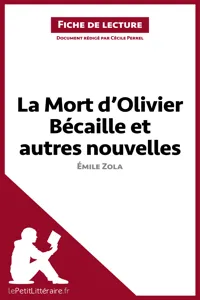 La Mort d'Olivier Bécaille et autres nouvelles de Émile Zola_cover