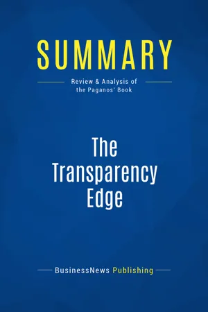 Summary: The Transparency Edge