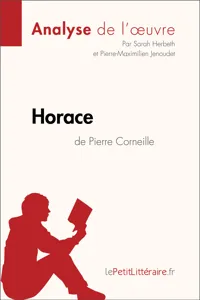 Horace de Pierre Corneille_cover