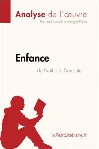 Enfance de Nathalie Sarraute_cover