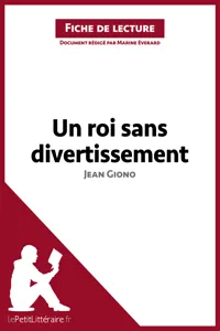 Un roi sans divertissement de Jean Giono_cover