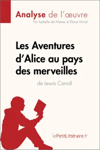 Les Aventures d'Alice au pays des merveilles de Lewis Carroll_cover