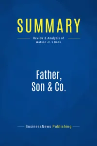 Summary: Father, Son & Co._cover