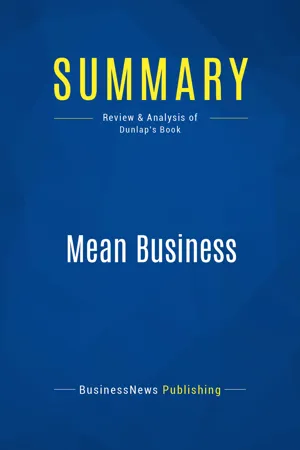 Summary: Mean Business