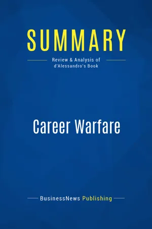 Summary: Career Warfare