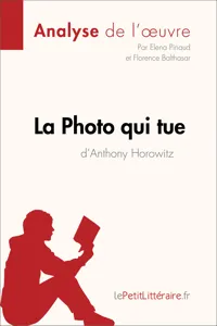 La Photo qui tue d'Anthony Horowitz_cover