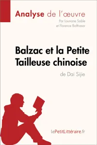 Balzac et la Petite Tailleuse chinoise de Dai Sijie_cover