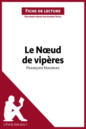 Le Noeud de vipères de François Mauriac (Fiche de lecture)