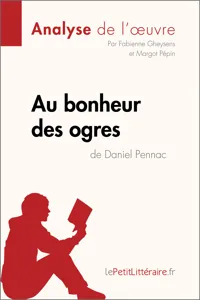 Au bonheur des ogres de Daniel Pennac_cover