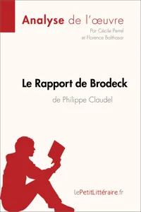 Le Rapport de Brodeck de Philippe Claudel_cover