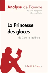 La Princesse des glaces de Camilla Läckberg_cover