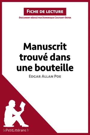 Manuscrit trouvé dans une bouteille d'Edgar Allan Poe