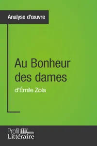 Au Bonheur des dames d'Émile Zola_cover