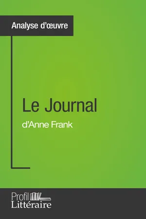 Le Journal d'Anne Frank (Analyse approfondie)