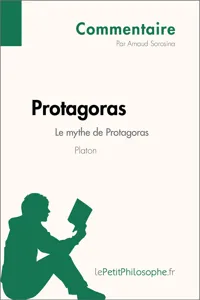 Protagoras de Platon - Le mythe de Protagoras_cover