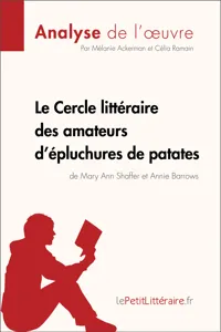 Le Cercle littéraire des amateurs d'épluchures de patates de Mary Ann Shaffer et Annie Barrows_cover