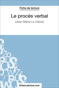 Le procès verbal_cover