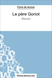 Le père Goriot de Balzac_cover