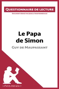 Le Papa de Simon - Guy de Maupassant_cover