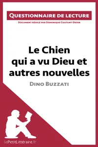 Le Chien qui a vu Dieu et autres nouvelles de Dino Buzzati_cover