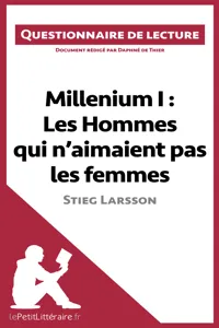 Millenium I : Les Hommes qui n'aimaient pas les femmes de Stieg Larsson_cover