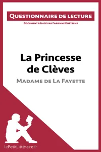 La Princesse de Clèves de Madame de La Fayette_cover