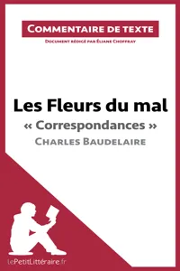 Les Fleurs du mal, « Correspondances », Charles Baudelaire_cover