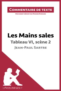 Les Mains sales de Sartre - Tableau VI, scène 2_cover