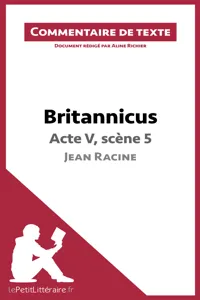 Britannicus de Racine - Acte V, scène 5_cover