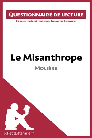 Le Misanthrope de Molière