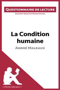 La Condition humaine d'André Malraux_cover