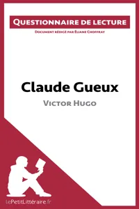 Claude Gueux de Victor Hugo_cover