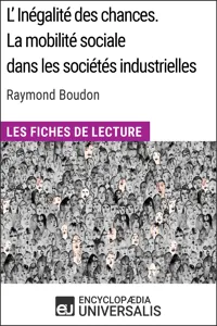 L'inégalité des chances. La mobilité sociale dans les sociétés industrielles de Raymond Boudon_cover