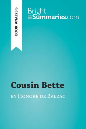 Cousin Bette by Honoré de Balzac (Book Analysis)