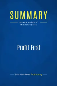 Summary: Profit First_cover