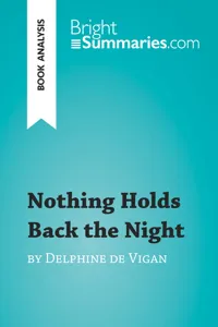 Nothing Holds Back the Night by Delphine de Vigan_cover