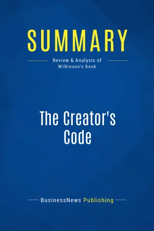 Summary: The Creator's Code