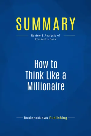 Summary: How to Think Like a Millionaire