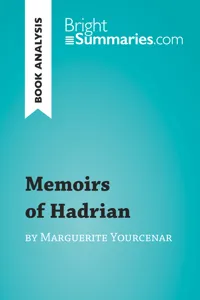 Memoirs of Hadrian by Marguerite Yourcenar_cover